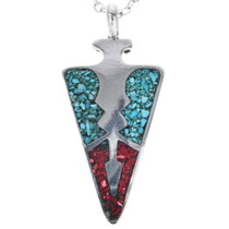 Turquoise Arrowhead Pendant 33905