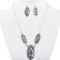 Native American Silver Necklace 34053