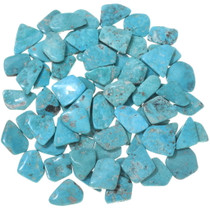 Natural Turquoise Cabochons Freeform Backed 33457