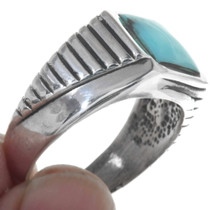 Sterling Silver Turquoise Ring 34224