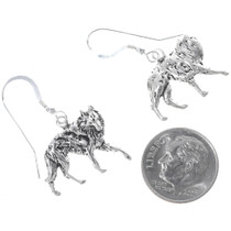 Silver Wolf French Hook Earrings 34826