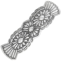 Navajo Sterling Silver Hair Barrette 34839