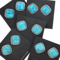 Turquoise Native American Earrings 34975