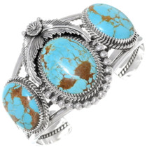 Turquoise Silver Cuff Bracelet 28627