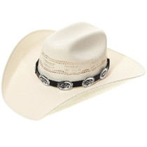 Silver Buffalo Concho Hatband 35120