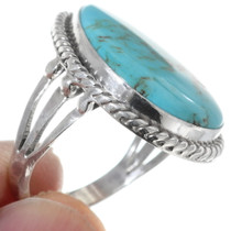 Kingman Turquoise Sterling Silver Ring 35213