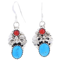 Turquoise Native American Earrings 35247