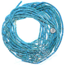 Bright Color Turquoise Beads Rondelle 34796