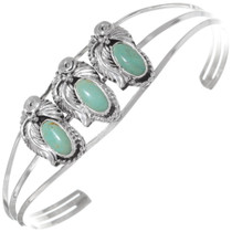Navajo Green Turquoise Bracelet 35905