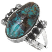 Ladies Native American Turquoise Ring 39250