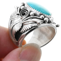 Sterling Silver Western Turquoise Ring 31488