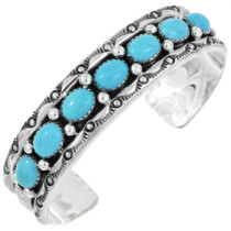 Turquoise Sterling Southwest Bracelet 23238