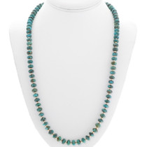 Native American Turquoise Gold Necklace 32996