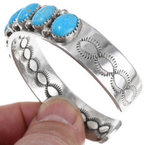 Classic Navajo Turquoise Bracelet 39813