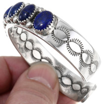 Lapis Lazuli Native American Cuff Bracelet 39814
