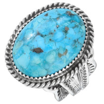 Sterling Silver Native American Turquoise Ring 39998