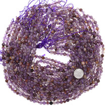 Super 7 Crystal Cacoxenite Bead Strand 37179