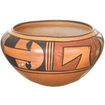 Hopi Polychrome Pottery Bowl 40873