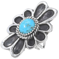 Native American Turquoise Ladies Ring 41012