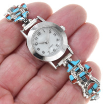 Native American Turquoise Kachina Ladies Watch 41145