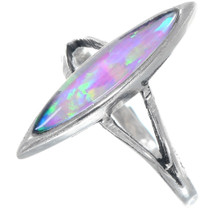 Sterling Silver Opal Ring 41188