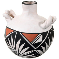 Small Acoma Pottery Canteen 37306