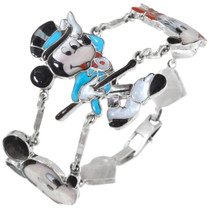 Zuni Mickey Mouse Tennis Bracelet Don Dewa 41431