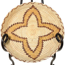 Vintage Papago Polychrome Basket 41494