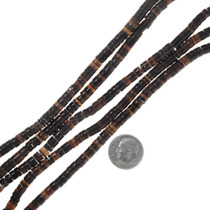Dark Penn Shell Heishi Beads 37350