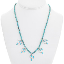 Navajo Turquoise Heishi Necklace 41550