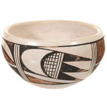 Old Hopi Tewa Pottery Bowl 41611