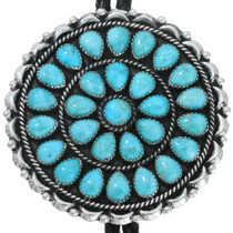 Natural Turquoise Bolo Tie 41831