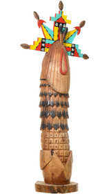 Hand Carved Cottonwood Shalako Taka Hopi Kachina 41983