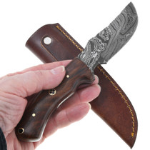 Quality Wood Handle Damascus Knife 42043