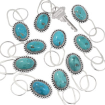 Real Turquoise Key Chain 34117