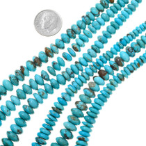 Graduated Turquoise Rondelle Beads 37493