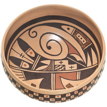 Beautiful Hand Painted Pueblo Design Hopi Pottery