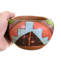 Colorful Native American Polychrome Pottery 42385