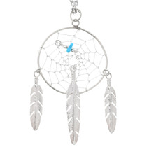 Sterling Silver Dreamcatcher Pendant 42466