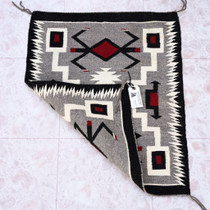 Small 28 Inch Authentic Navajo Rug 42590