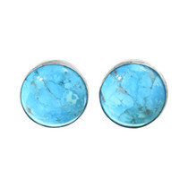 Blue Turquoise Earrings 42638