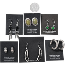 Wholesale Lot Onyx Malachite Turquoise Earrings 42701