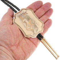 14K Gold Petroglyph Bolo Tie 42912