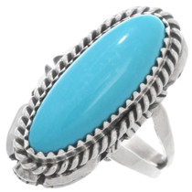 Native American Blue Turquoise Ring 42927