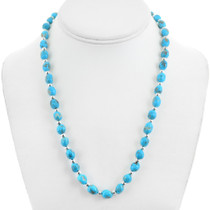 Beaded Natural Turquoise Necklace 43070