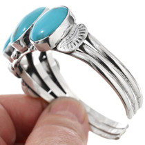 Native American Arizona Turquoise Cuff Bracelet 43087