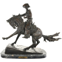 "Cowboy" Frederic Remington Bronze Sculpture 43108
