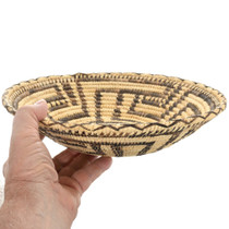 Native American Tray Basket Hand Woven Cultural Art 43124