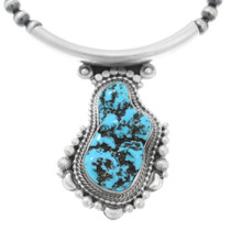 Sleeping Beauty Turquoise Nugget Necklace 43140