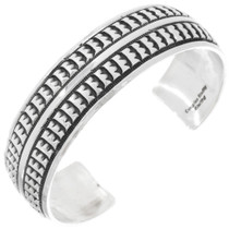 Navajo Sterling Silver Bracelet 43306